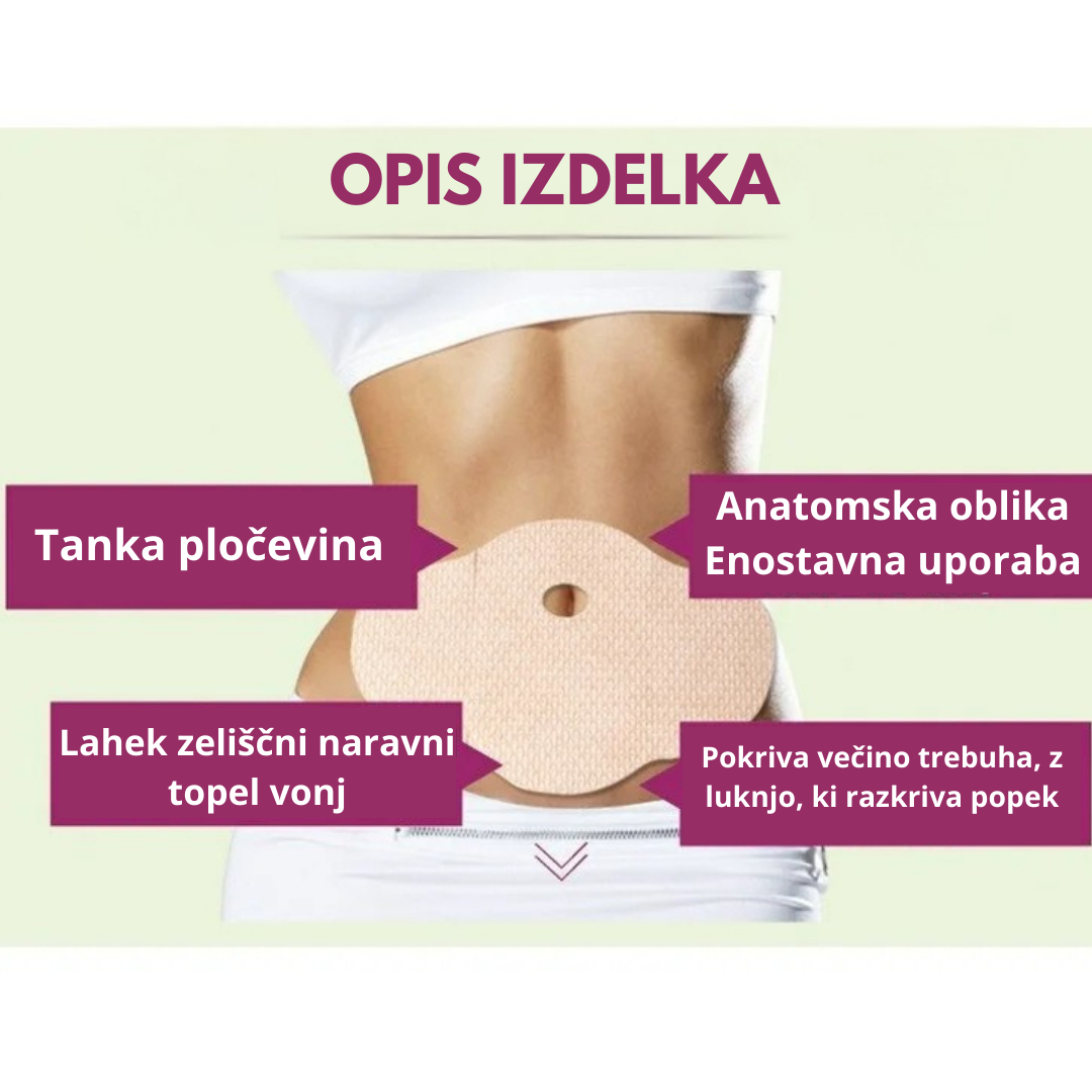 Obliži Za Hujšanje Trebuha - PAKET 5