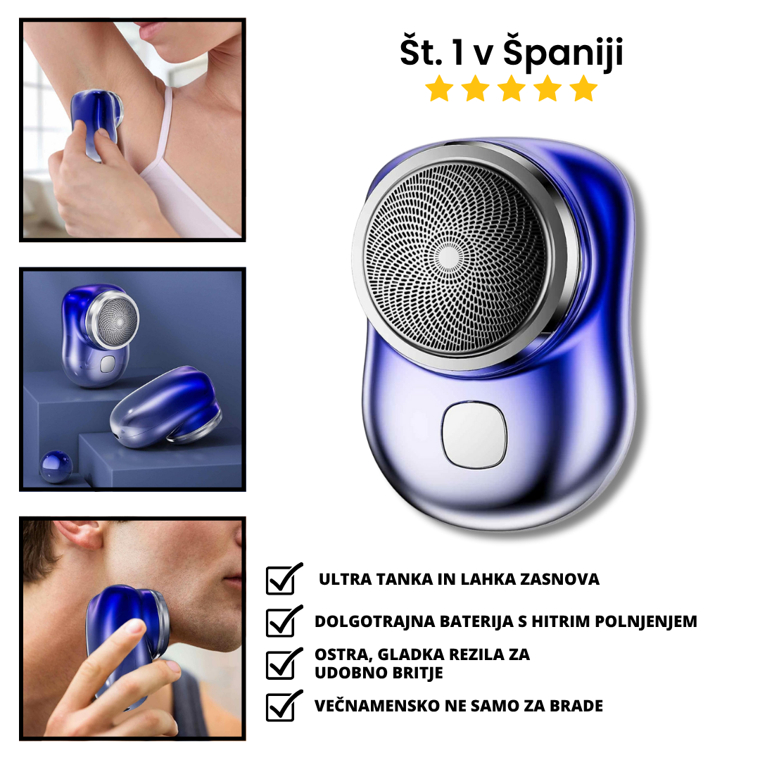Mini Prenosni Električni Brivnik - ShaverX