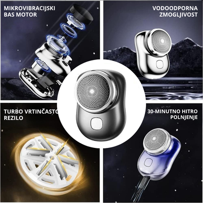 Mini Prenosni Električni Brivnik - ShaverX