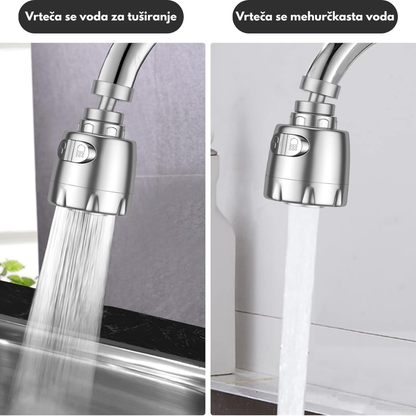 Prilagodljiva Glava Pipe z 2 Načini Delovanja - AKCIJA 2v1