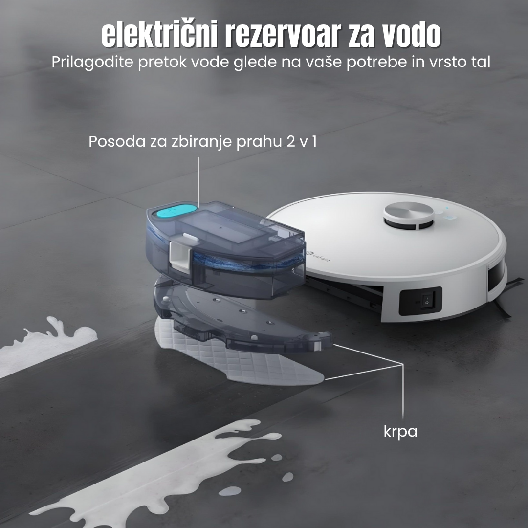 Inteligentni Robotski Sesalnik 3 v 1 CleanPro™