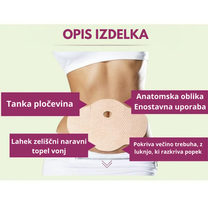 Obliži Za Hujšanje Trebuha - PAKET 5